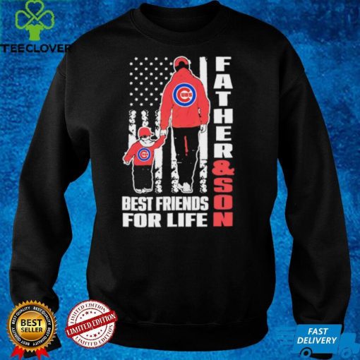 Father And Son Best Friends For Life Chicago Cubs t hoodie, sweater, longsleeve, shirt v-neck, t-shirt