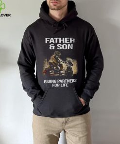 Father And Son Riding Partners For Life Shirt