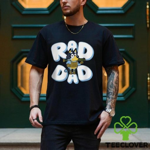 Father Day Bluey Rad Dad And Bandit Family T Shirt