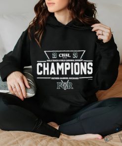 Father Gabriel Richard 2024 CHSL Girls Track & Field Cardinal Division Champions shirt
