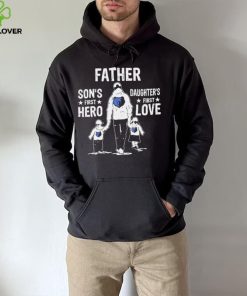 Father son’s first hero daughter’s first love Memphis Grizzlies basketball logo hoodie, sweater, longsleeve, shirt v-neck, t-shirt