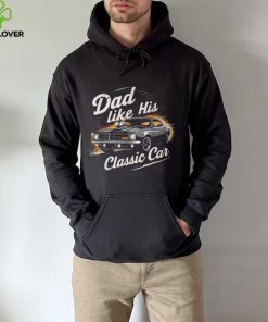 Father's Day Special Timeless Dad With Classic Car Chram T Shirt