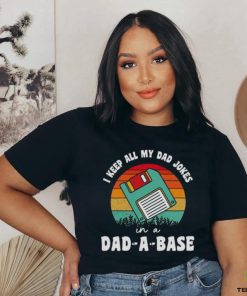 Fathers day I keep all my dad jokes in a dad a base vintage shirt