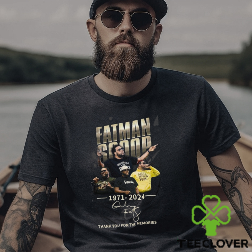 Fatman Scoop 1971 2024 Thank You For The Memories T Shirt Fatman Scoop 1971 2024 Thank You For The Memories T Shirt