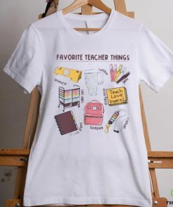 Favorite Teacher Things Retro Shirt