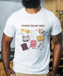 Favorite Teacher Things Retro Shirt