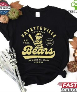 Fayetteville Bears Arkansas Vintage Defunct Baseball Teams Shirt