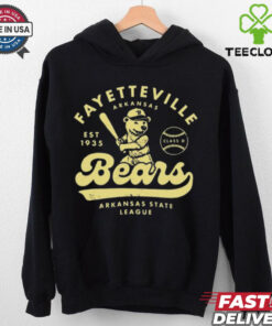 Fayetteville Bears Arkansas Vintage Defunct Baseball Teams Shirt