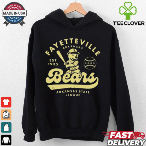Fayetteville Bears Arkansas Vintage Defunct Baseball Teams Shirt