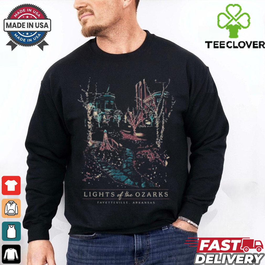 Fayetteville Lights Of The Ozarks Shirt Fayetteville Lights Of The Ozarks Shirt