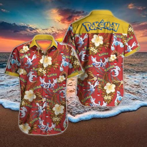 Pokemon Hawaiian Shirt
