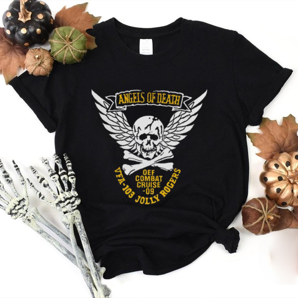 Fear The Bones Angel Of Death Jolly Rogers Navy Midshipmen Shirt Fear The Bones Angel Of Death Jolly Rogers Navy Midshipmen Shirt