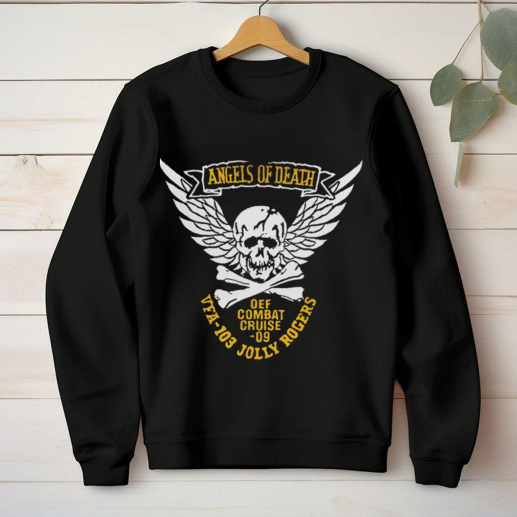 Fear The Bones Angel Of Death Jolly Rogers Navy Midshipmen Shirt Fear The Bones Angel Of Death Jolly Rogers Navy Midshipmen Shirt