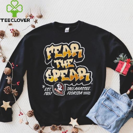 Fear The Spear Est 1851 Tallahassee Florida State Seminoles t hoodie, sweater, longsleeve, shirt v-neck, t-shirt