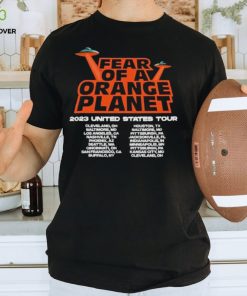 Fear of a Orange Planet 2023 United States Tour Shirt