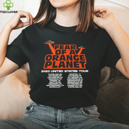 Fear of a Orange Planet 2023 United States Tour Shirt