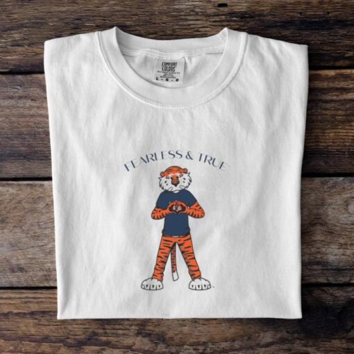 Fearless and True Auburn Tiger Shirt