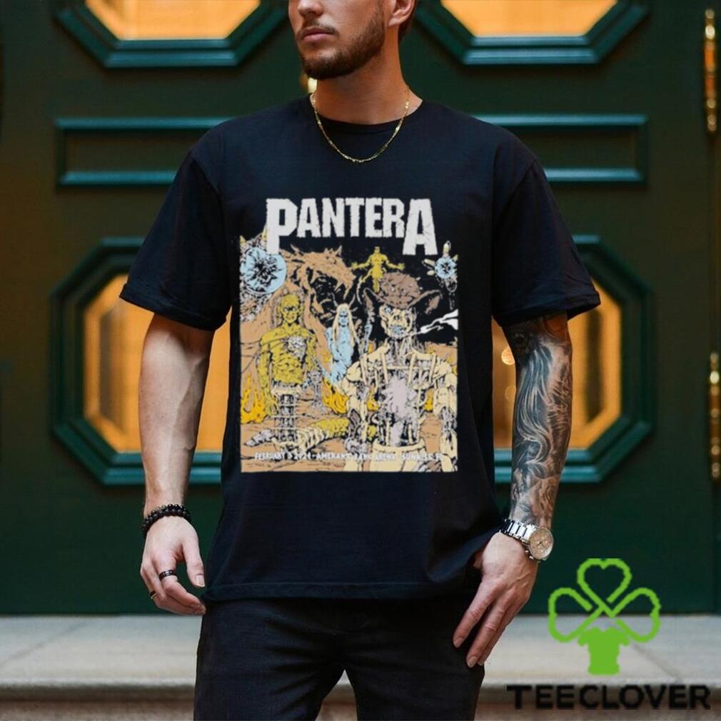 February 3 Sunrise, FL Pantera Amerant Bank Arena Shirt February 3 Sunrise, FL Pantera Amerant Bank Arena Shirt