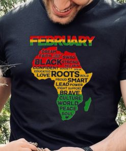February Africa Black History Month T Shirt