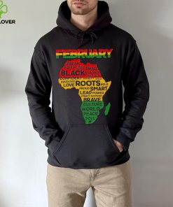 February Africa Black History Month T Shirt