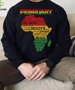 February Africa Black History Month T Shirt