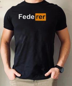 Federer Serve Forehand Backhand Drop Shot Chips Charge Sabr Tweener T Shirt