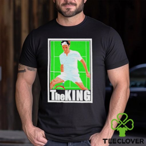 Federer tennis player hero vintage the king hoodie, sweater, longsleeve, shirt v-neck, t-shirt