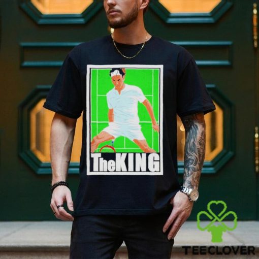 Federer tennis player hero vintage the king hoodie, sweater, longsleeve, shirt v-neck, t-shirt