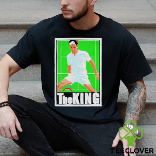 Federer tennis player hero vintage the king hoodie, sweater, longsleeve, shirt v-neck, t-shirt