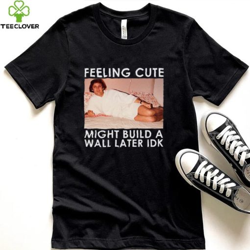 Feeling Cute Might Build a Wall Later Idk Shirt, Hoodie