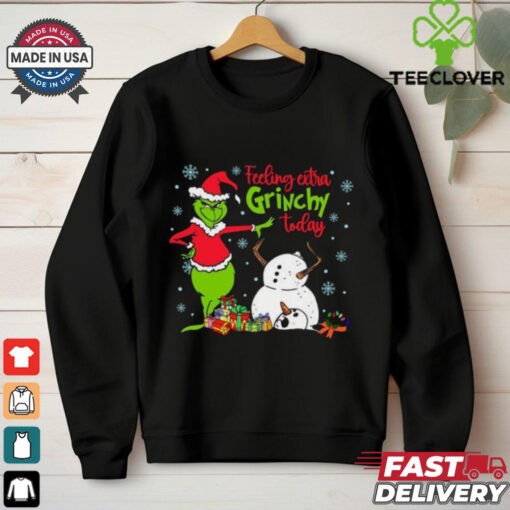 Feeling Extra Grinchy Today, Funny Grinch Christmas, Funny Grinch Shirt