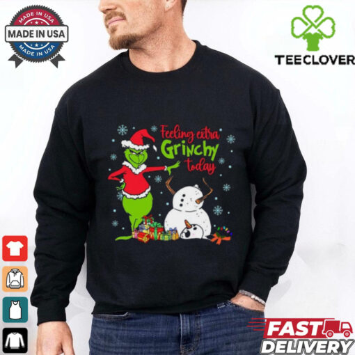 Feeling Extra Grinchy Today, Funny Grinch Christmas, Funny Grinch Shirt