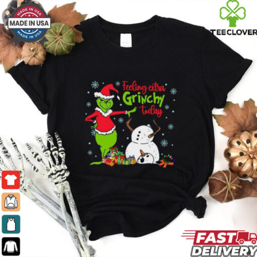 Feeling Extra Grinchy Today, Funny Grinch Christmas, Funny Grinch Shirt
