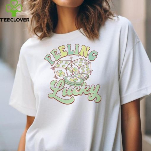 Feeling Lucky Four Leaf Clover hoodie, sweater, longsleeve, shirt v-neck, t-shirt