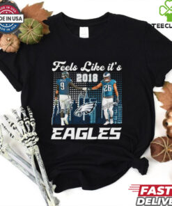 Feels like it’s 2018 Eagles Foles and Barkley shirt