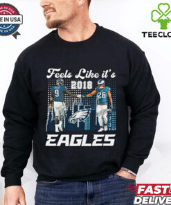 Feels like it’s 2018 Eagles Foles and Barkley shirt