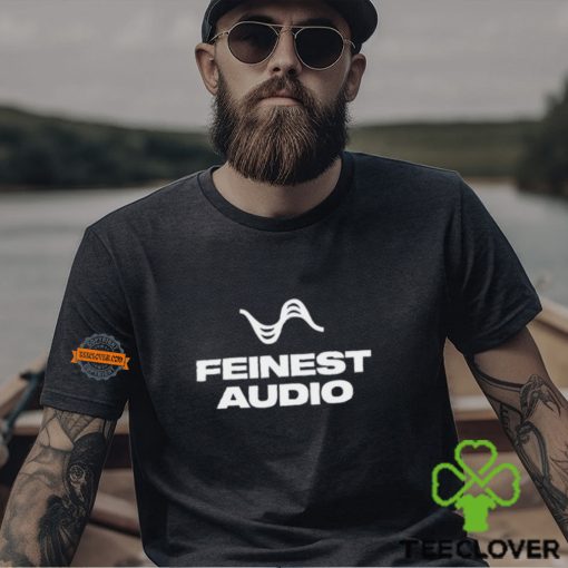 Feiner Wearing Feinest Audio T Shirt
