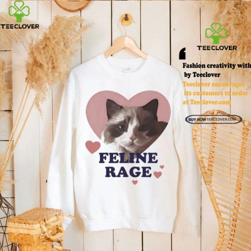 Feline Rage Cat Shirt
