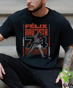 Felix Bautista Baltimore Player Name WHT SHIRT