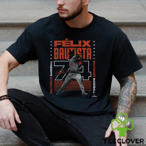 Felix Bautista Baltimore Player Name WHT SHIRT