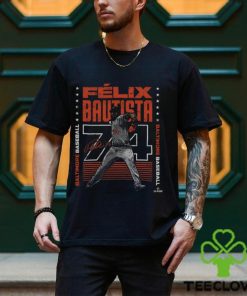 Felix Bautista Baltimore Player Name WHT SHIRT