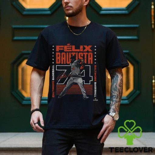 Felix Bautista Baltimore Player Name WHT SHIRT