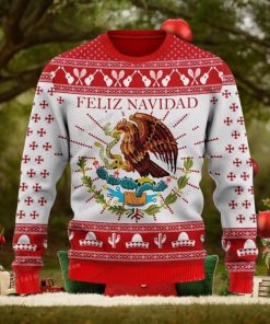 Feliz Navidad Mexico Ugly Sweater