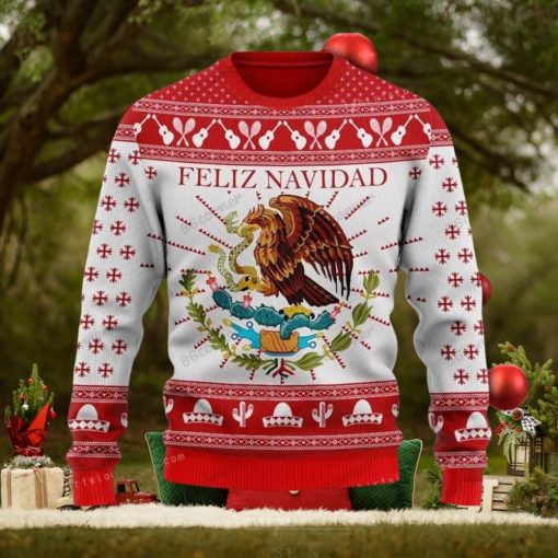 Feliz Navidad Mexico Ugly Sweater