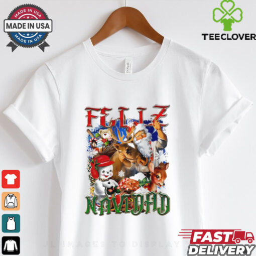 Feliz Navidad Santa Claus Christmas 2024 vintage shirt