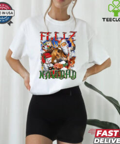 Feliz Navidad Santa Claus Christmas 2024 vintage shirt