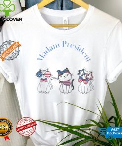 Female President Shirt Women Vote Shirt Election Day Shirt Election Funny Shirt Cool Cats Vote Shirt Voter Gift Politic Shirt Election Gift