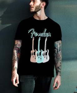 Fender Triple Guitar Shirt 2 Fender Triple Guitar Shirt
