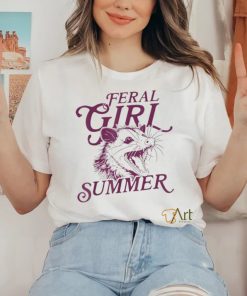 Feral girl summer opossum shirt 1 Feral girl summer opossum shirt