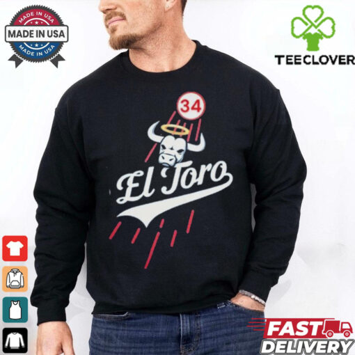 Fernando Valenzuela 34 El Toro Shirt